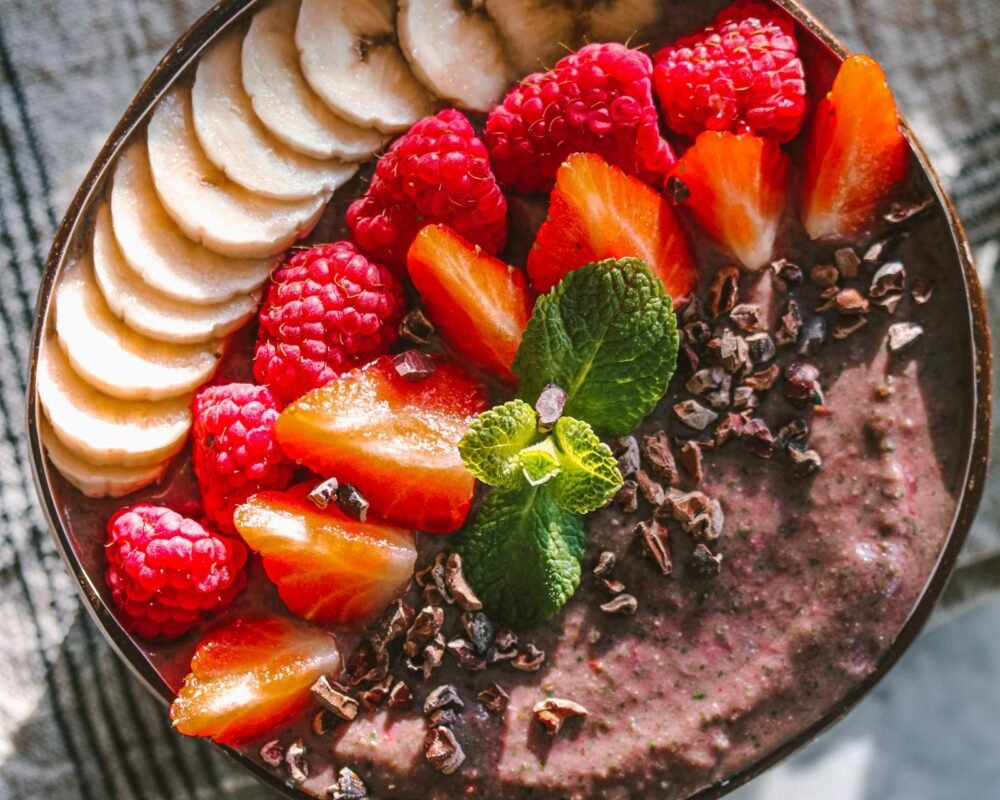 Berry & Banana Smoothiebowl -2