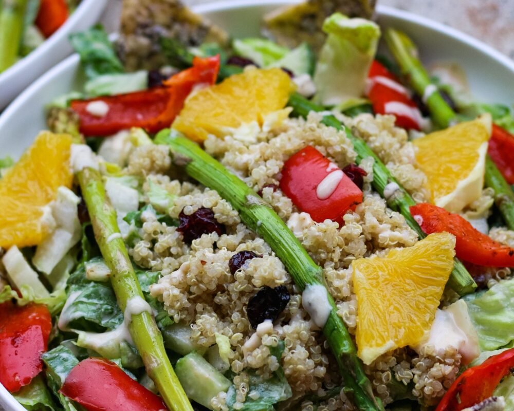 quinoa orange salad-1