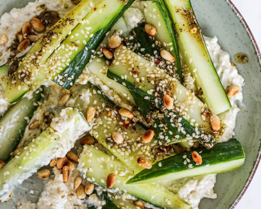 crunchy cucumber salad-1