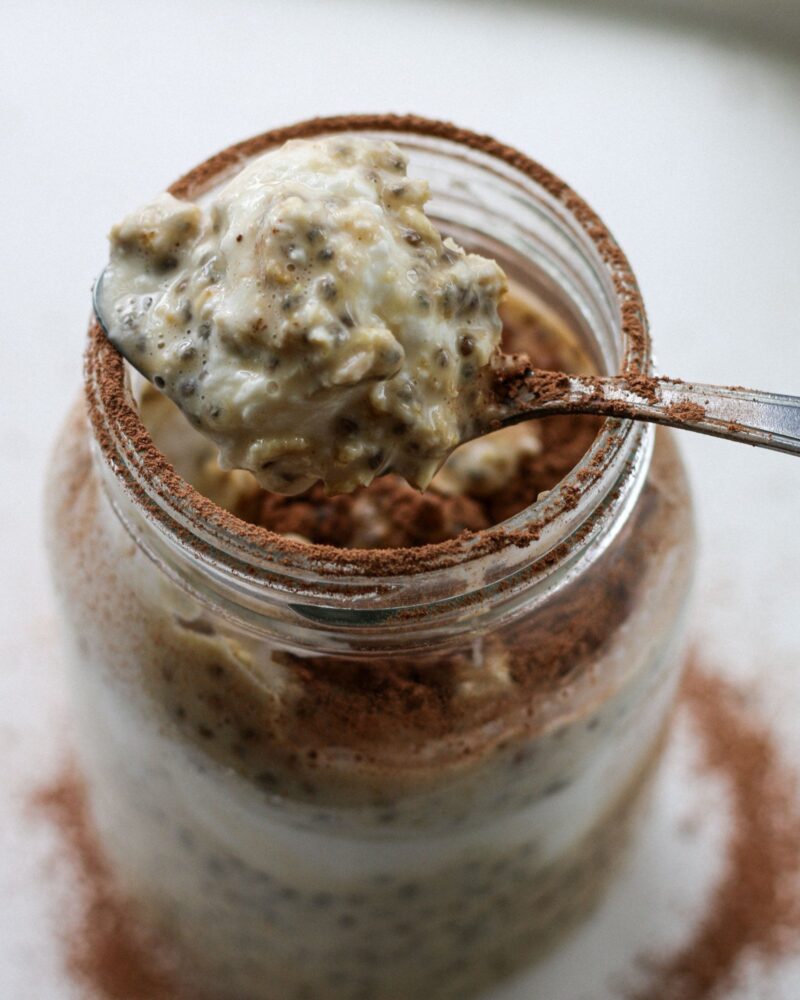 overnight oats tiramisu -1