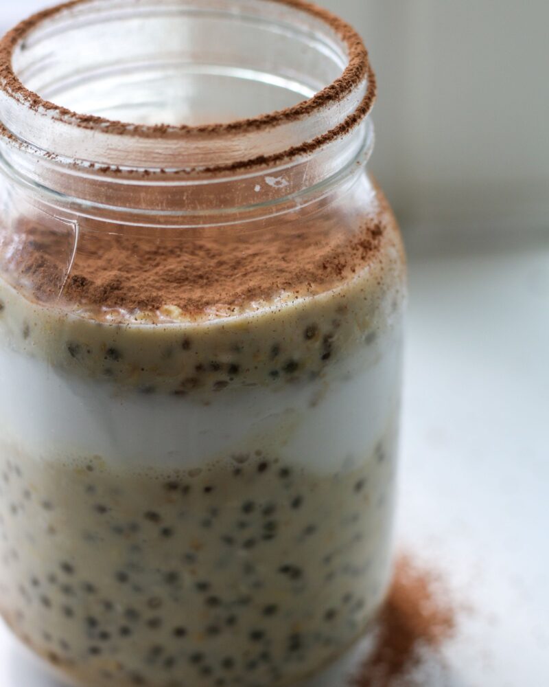 overnight oats tiramisu -3