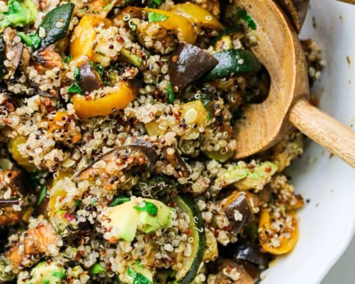 quinoa veggie bowl-5