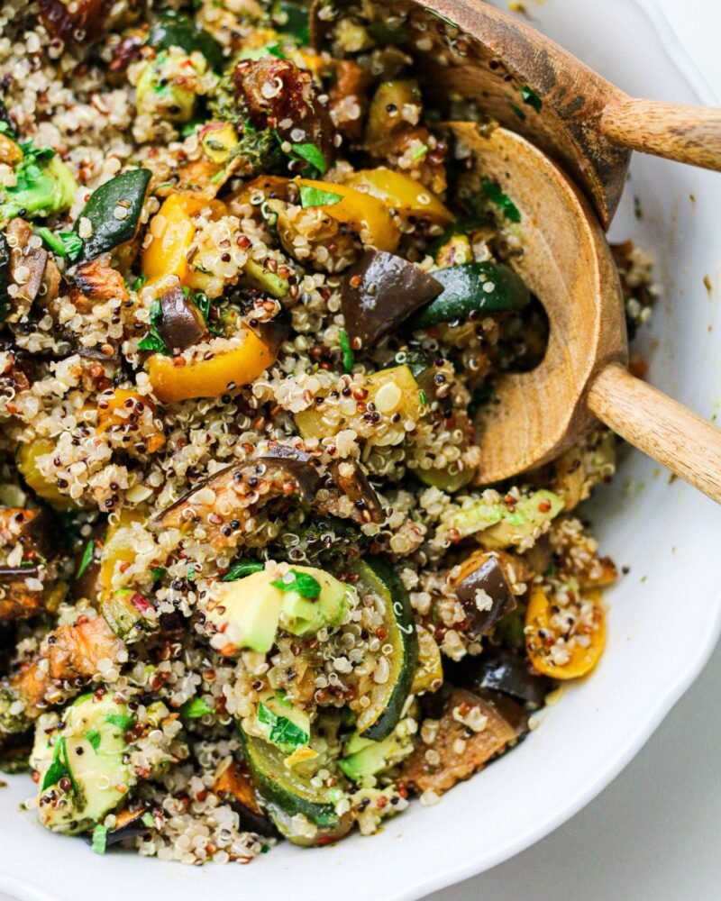 quinoa veggie bowl-5