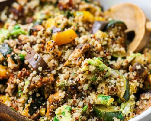quinoa veggie bowl-6