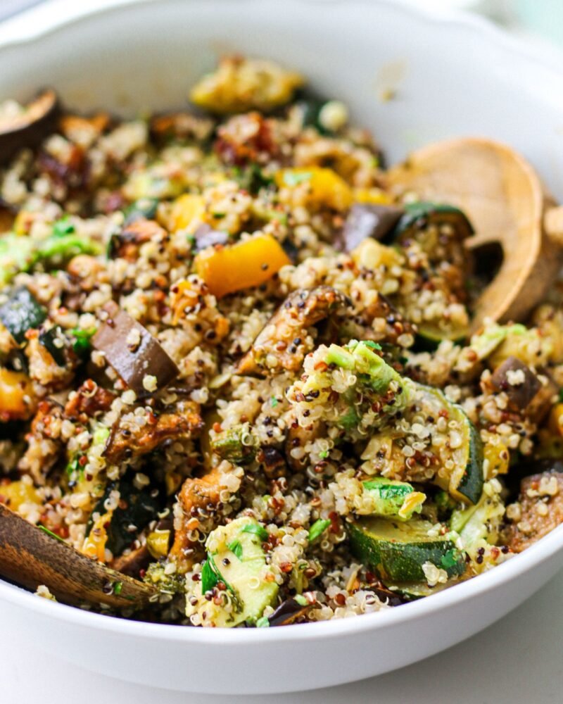 quinoa veggie bowl-6