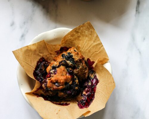 Blueberry Banana Muffins-1