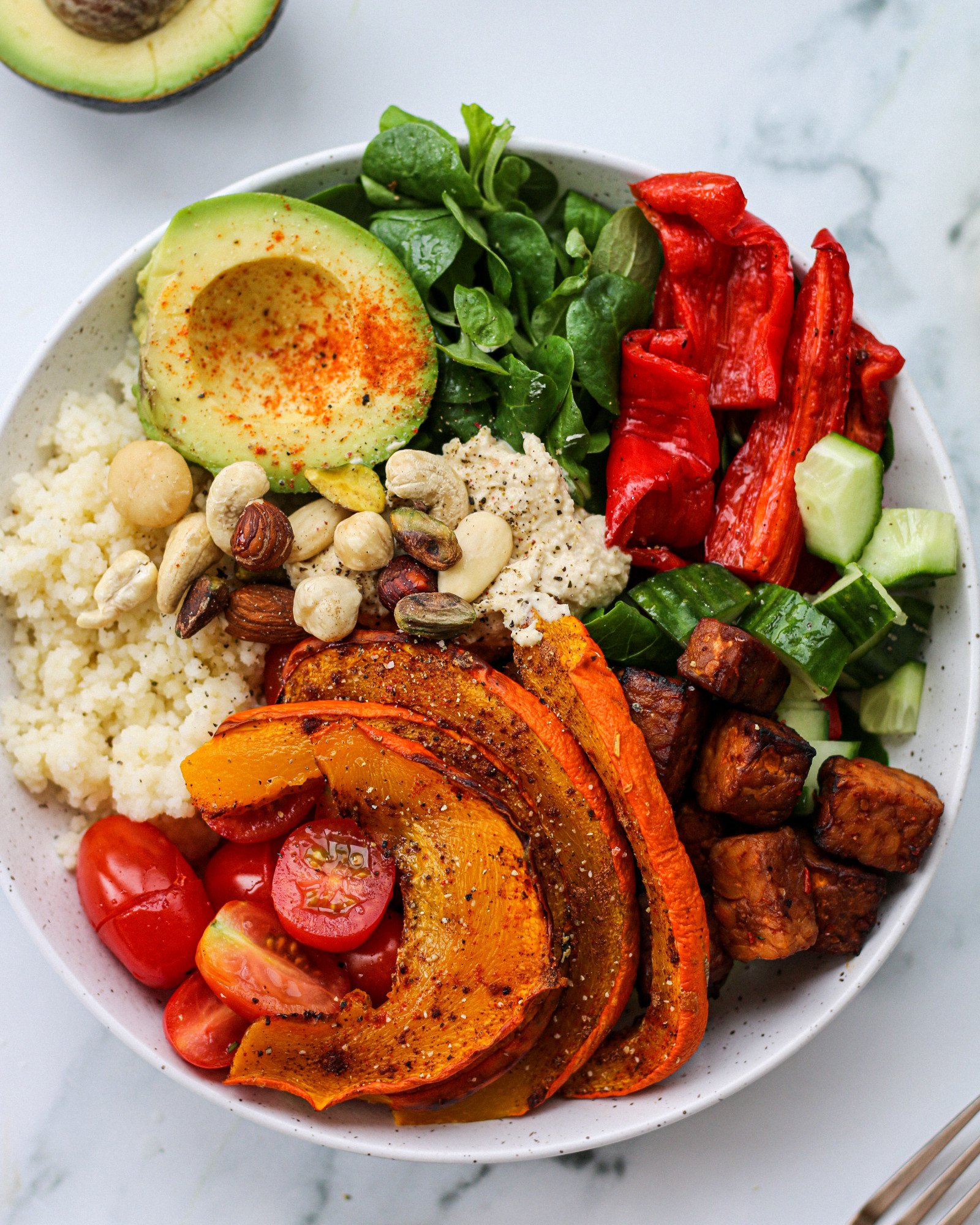 Nutritious Vegan Salad - Ieke Booij